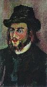 Suzanne Valadon Portrait of Erik Satie oil on canvas